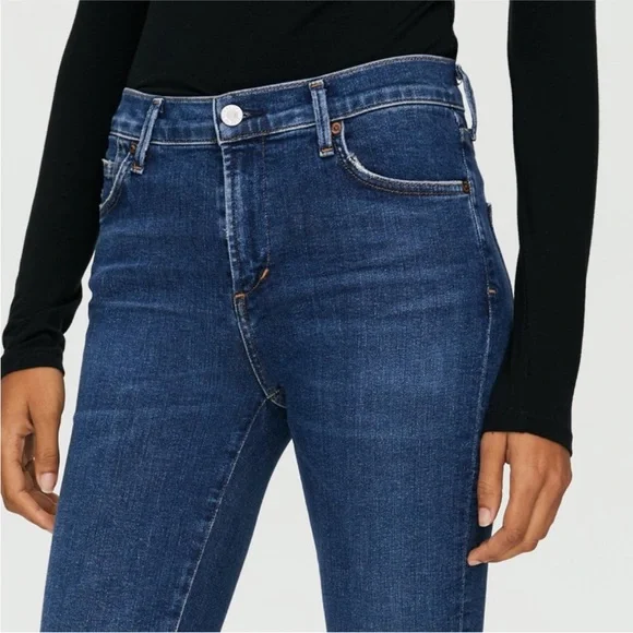 CITIZENS OF HUMANITY rocket swing low skinny jeans size 25 new with tags - Picture 3 of 12